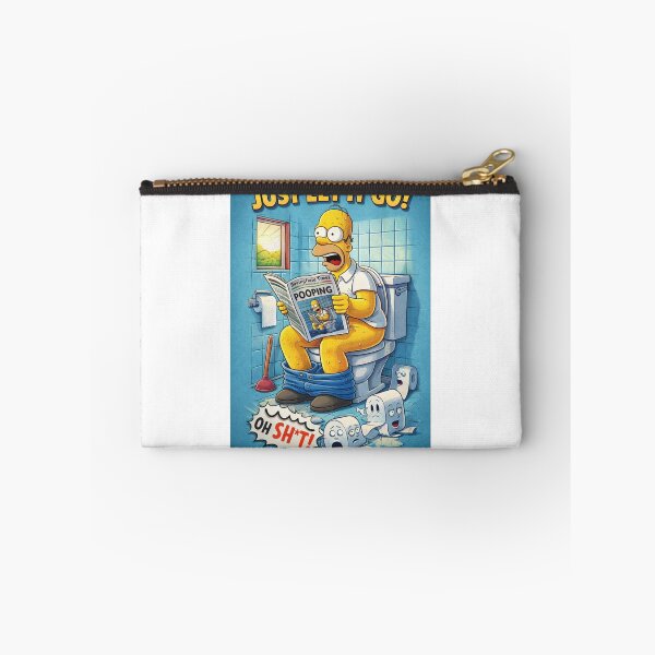 Item preview, Springfield Homer Cartoon Toilet Scene Parody designed and sold by Aryabek.