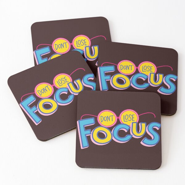 Item preview, Don’t Lose Focus Typography designed and sold by jyotsanafinds.