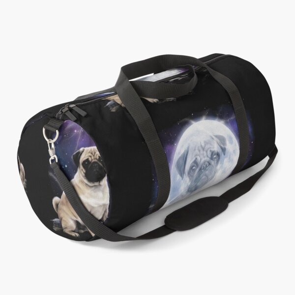 Item preview, Majestic Pugs Howling At The Moon Parody designed and sold by AdyKurniawan.