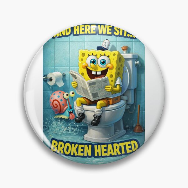 Item preview, Bikini Bottom Cartoon Toilet Scene Parody designed and sold by Aryabek.