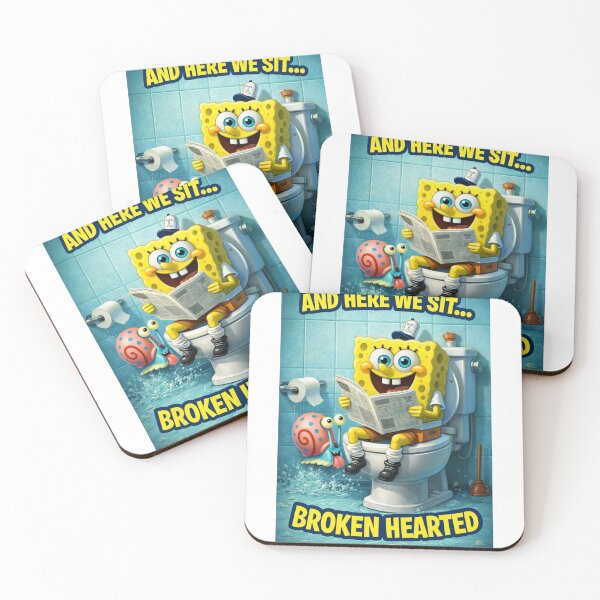 Item preview, Bikini Bottom Cartoon Toilet Scene Parody designed and sold by Aryabek.