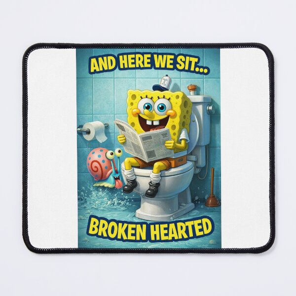 Item preview, Bikini Bottom Cartoon Toilet Scene Parody designed and sold by Aryabek.