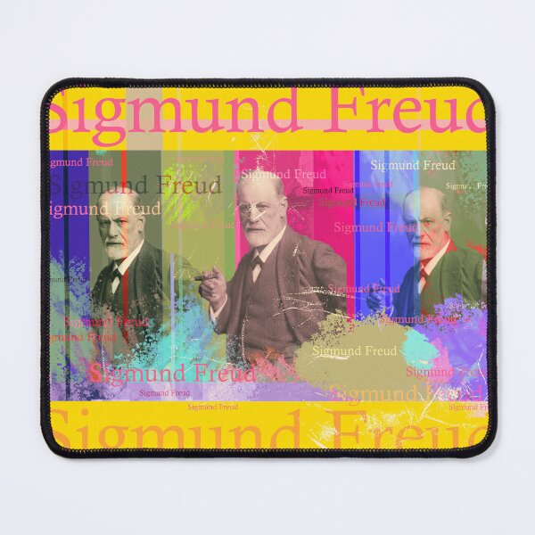 Item preview, Sigmund Freud Portrait Collage Psychoanalysis Pop Art designed and sold by Mauswohn.