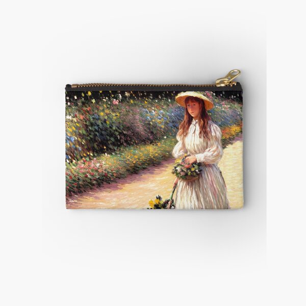 Item preview, Young Girl in the Garden at Giverny - Beauty and Innocence  designed and sold by artdesignsnow.