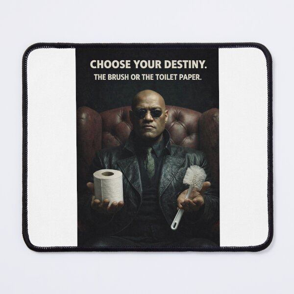 Item preview, Matrix Choice Scene Toilet Destiny Parody designed and sold by Aryabek.