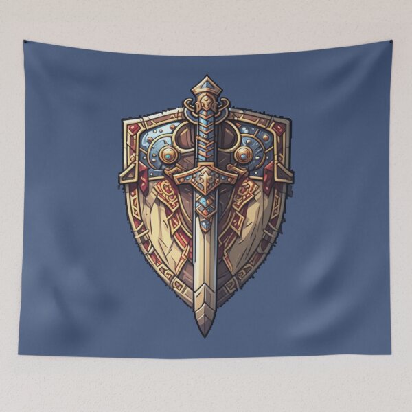 Item preview, game style shield designed and sold by John-Rock.