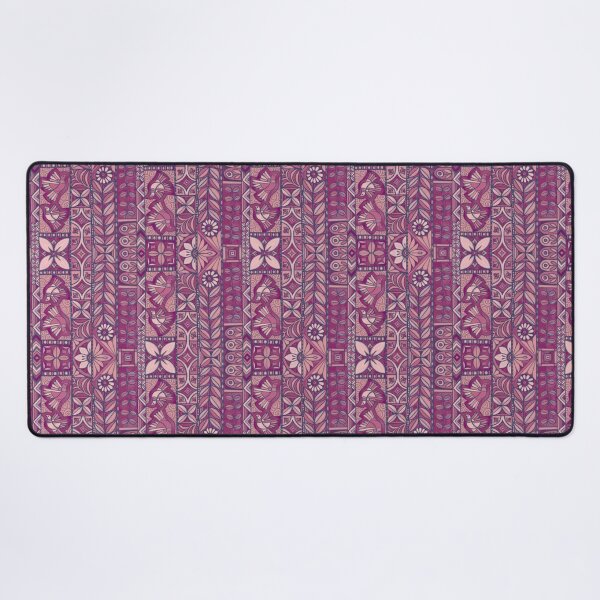 Item preview, Pasifika Garden Doves Dusky Magenta designed and sold by AprilAppleArt.