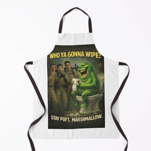 Item preview, Ghostbusters Slimer Toilet Parody Bathroom Humor designed and sold by Aryabek.