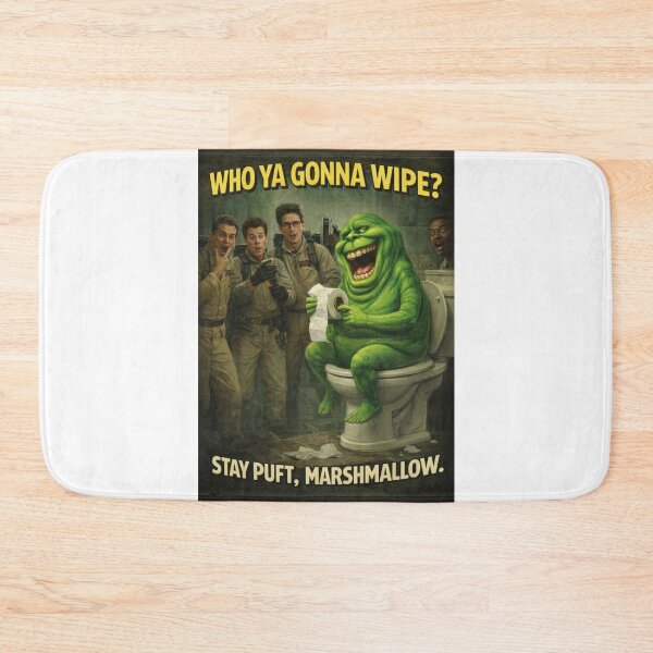 Item preview, Ghostbusters Slimer Toilet Parody Bathroom Humor  designed and sold by Aryabek.