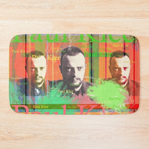 Item preview, Paul Klee Modern Art Portrait Collage designed and sold by Mauswohn.