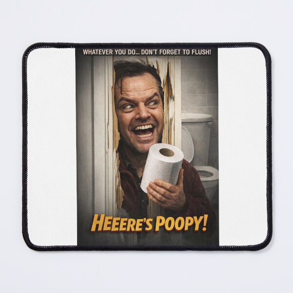 Item preview, Heeere’s Poopy Horror Toilet Parody Funny designed and sold by Aryabek.