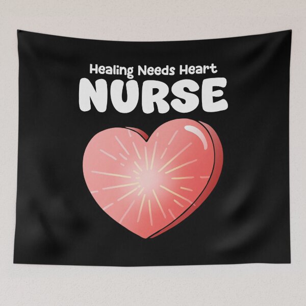 Item preview, NURSE - HEALING NEEDS HEART designed and sold by KEF Custom.