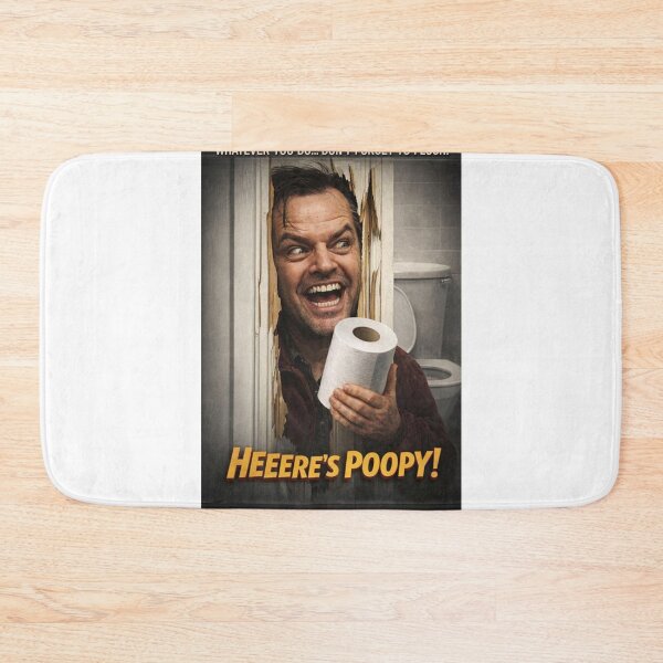 Item preview, Heeere’s Poopy Horror Toilet Parody Funny designed and sold by Aryabek.