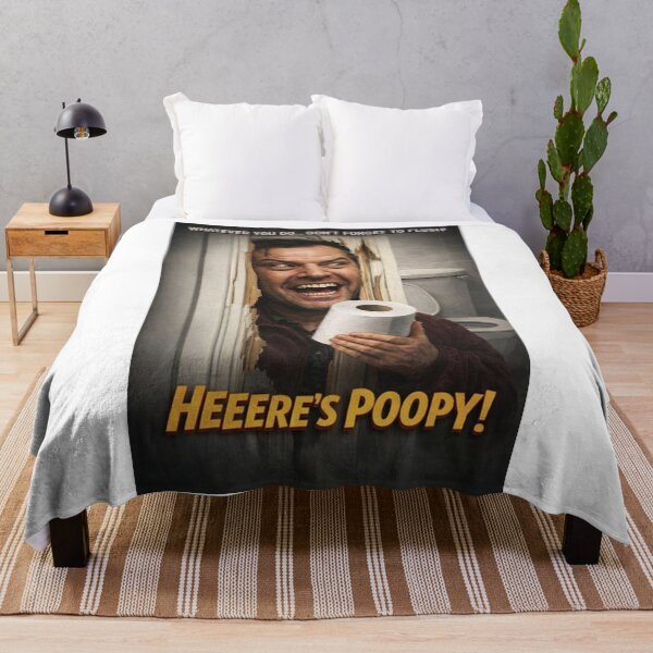 Item preview, Heeere’s Poopy Horror Toilet Parody Funny designed and sold by Aryabek.