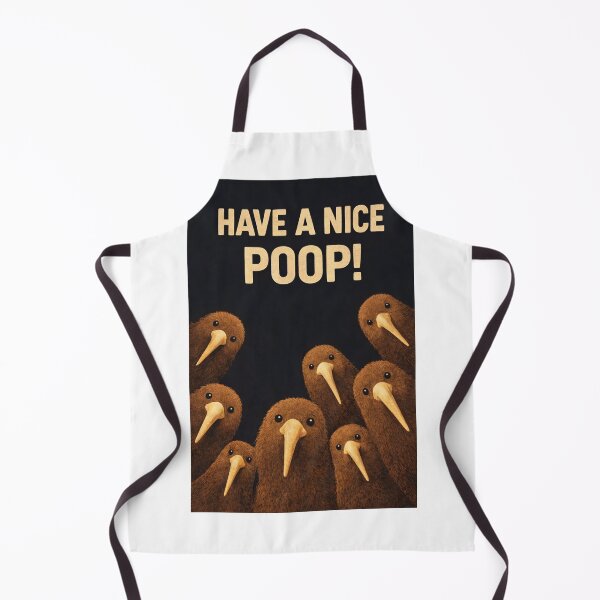Item preview, Have a Nice Poop Kiwi Bird Bathroom Humor designed and sold by Aryabek.