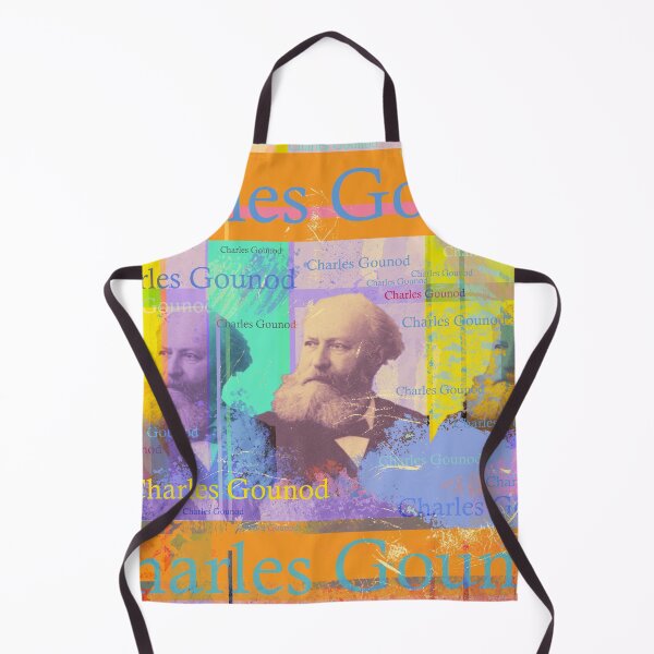 Item preview, Charles Gounod, composer, portrait, collage design designed and sold by Mauswohn.