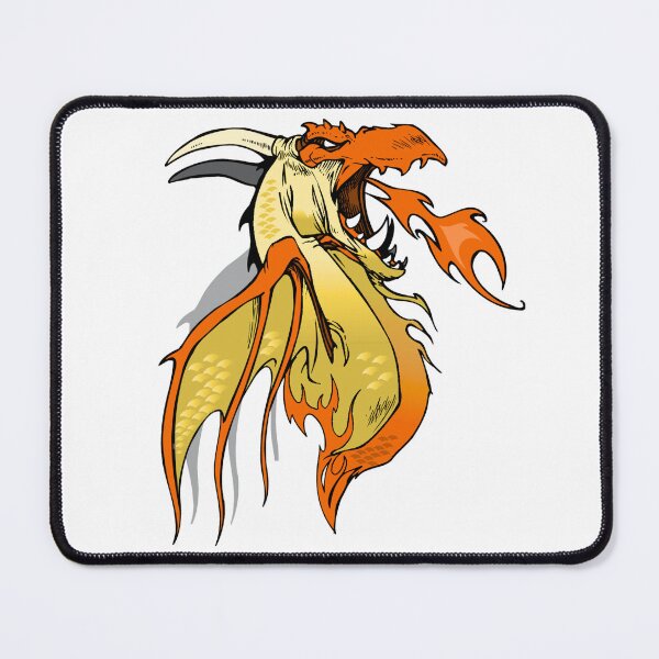 Item preview, Golden Fire Wyvern Fantasy Emblem designed and sold by NalayakNobita.