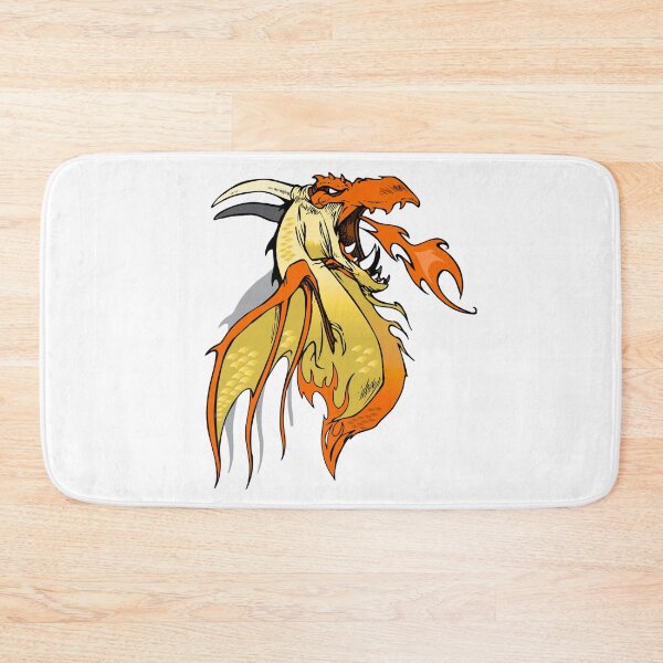 Item preview, Golden Fire Wyvern Fantasy Emblem designed and sold by NalayakNobita.