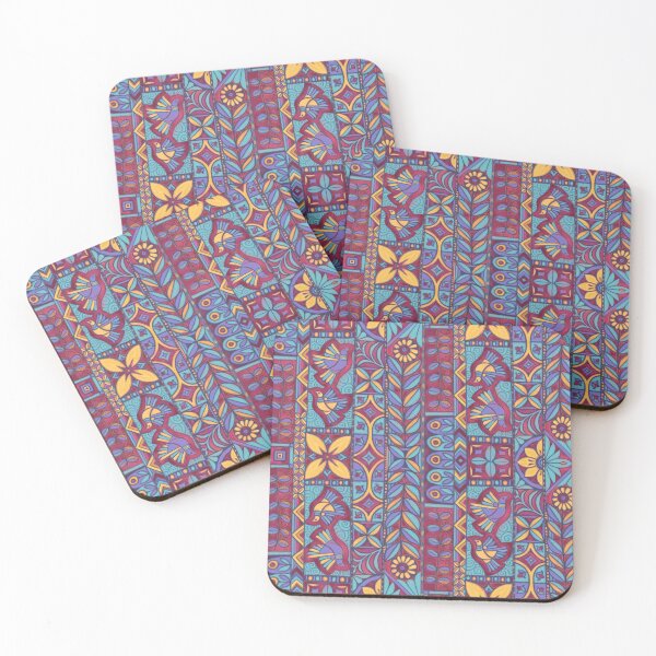 Item preview, Pasifika Garden Doves Fiesta designed and sold by AprilAppleArt.