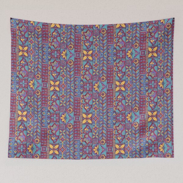 Item preview, Pasifika Garden Doves Fiesta designed and sold by AprilAppleArt.