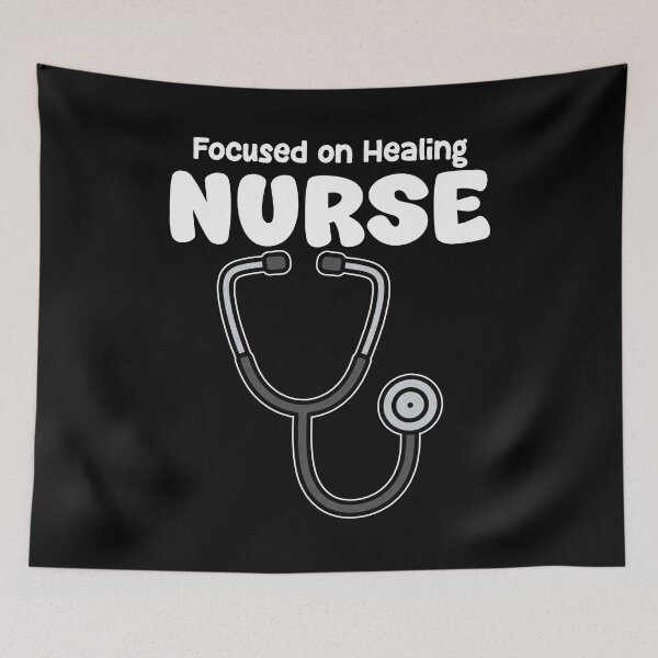Item preview, NURSE - FOCUSED ON HEALING designed and sold by KEF Custom.