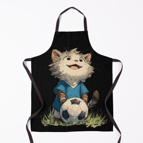 Item preview, Soccer Kitty - Cute Cat Playing Soccer designed and sold by TheDuckprints.
