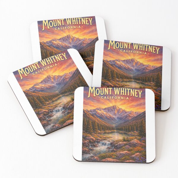 Item preview, Mount Whitney California Sierra Nevada Eastern Sierra Landscape designed and sold by Aryabek.