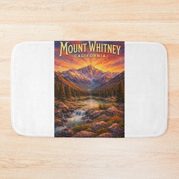 Item preview, Mount Whitney California Sierra Nevada Eastern Sierra Landscape designed and sold by Aryabek.