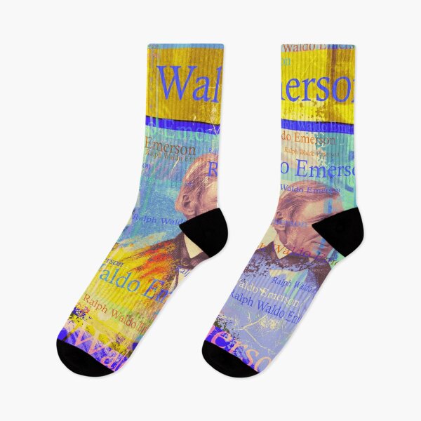 Item preview, Ralph Waldo Emerson, Philosopher, Portrait, Collage Design designed and sold by Mauswohn.