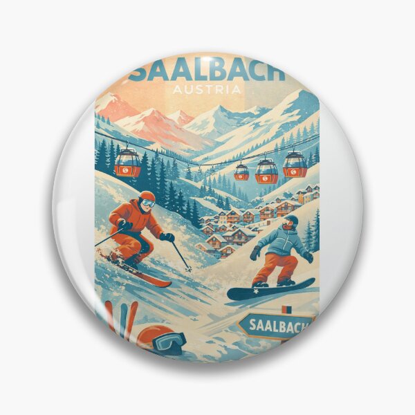 Item preview, Saalbach Austria Glemmtal Valley Alpine Region designed and sold by Aryabek.