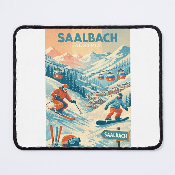 Item preview, Saalbach Austria Glemmtal Valley Alpine Region designed and sold by Aryabek.