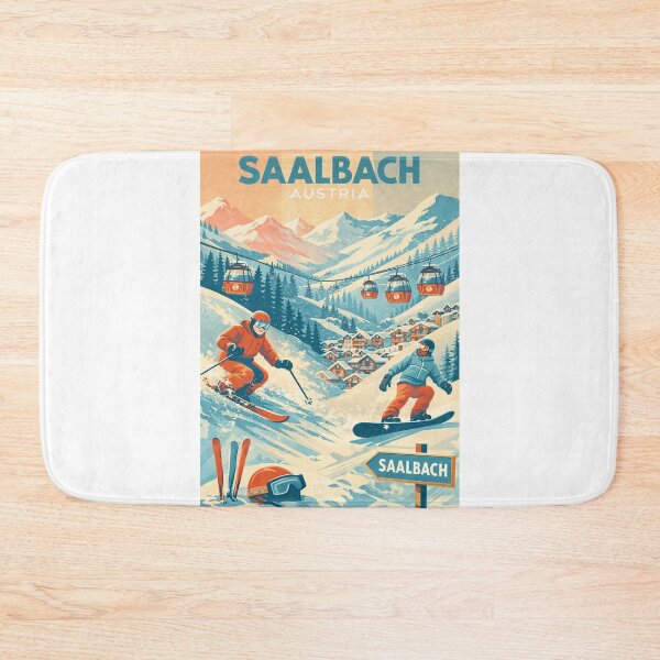 Item preview, Saalbach Austria Glemmtal Valley Alpine Region designed and sold by Aryabek.