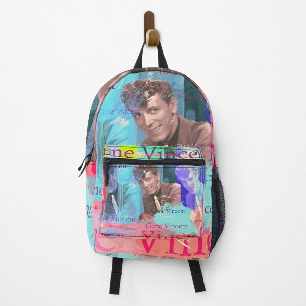 Item preview, Gene Vincent Rockabilly Legend Portrait Collage designed and sold by Mauswohn.