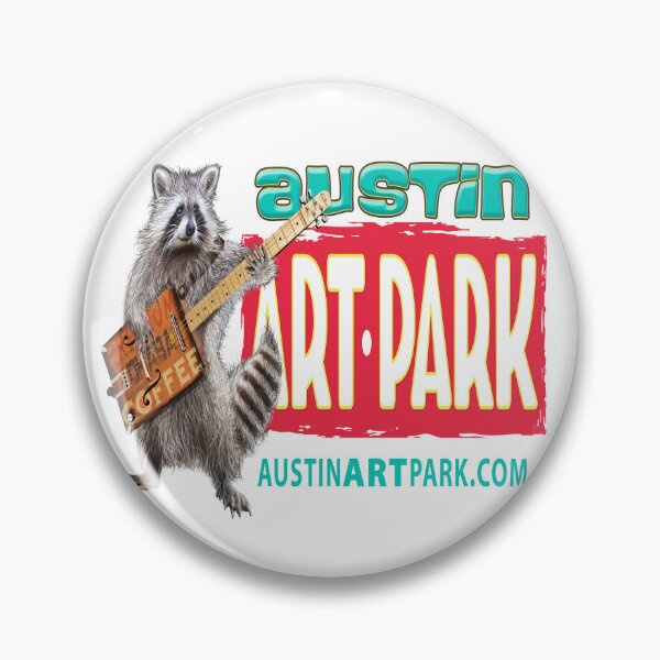 Item preview, Austin Art Park Rikki Raccoon Guitar Scruffy Cat Bass designed and sold by oz10.