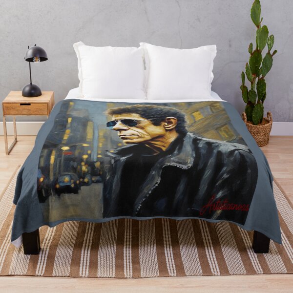 Item preview, Lou Reed Night City Rock Portrait designed and sold by Artisticanvas.