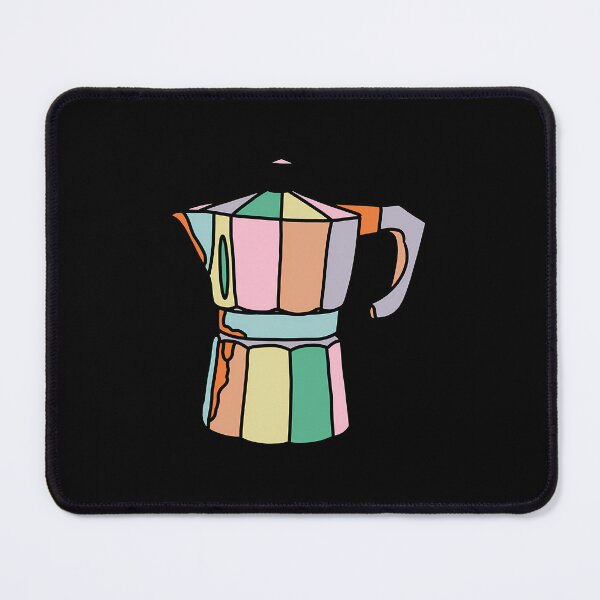 Item preview, Pastel Coffee Pot Illustration designed and sold by hdukiyxgb46.