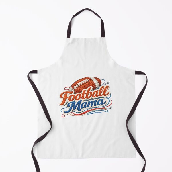 Item preview, Football Mama – Retro Embroidered Patch designed and sold by VikArt7.