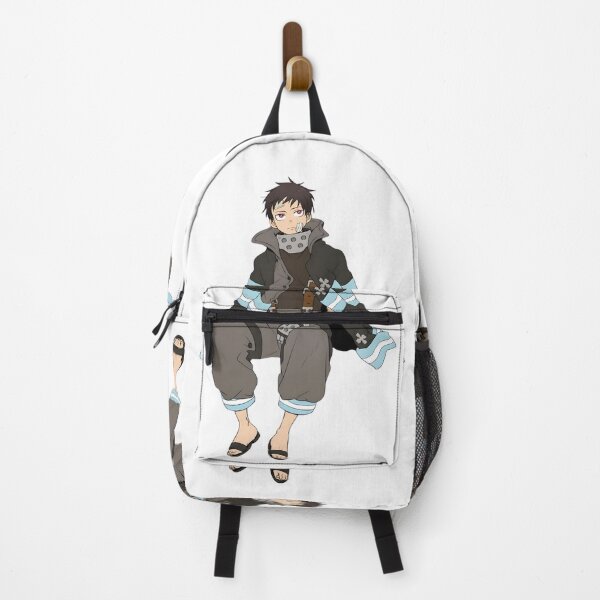 Item preview, Flame‑Wielding Anime Firefighter Illustration designed and sold by lamiarte.
