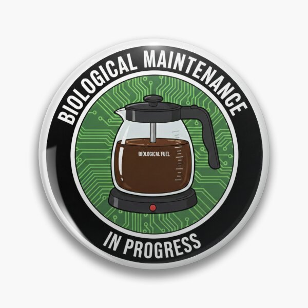 Item preview, Biological Maintenance In Progress AI Coffee designed and sold by octozap.