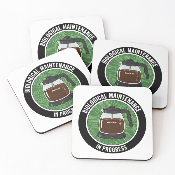 Item preview, Biological Maintenance In Progress AI Coffee designed and sold by octozap.