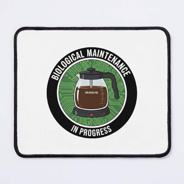 Item preview, Biological Maintenance In Progress AI Coffee designed and sold by octozap.