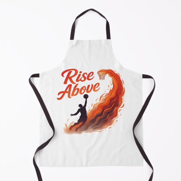 Item preview, Rise Above Basketball Dunk Motivation Athlete Inspirational T-Shirt designed and sold by RMTrendy.
