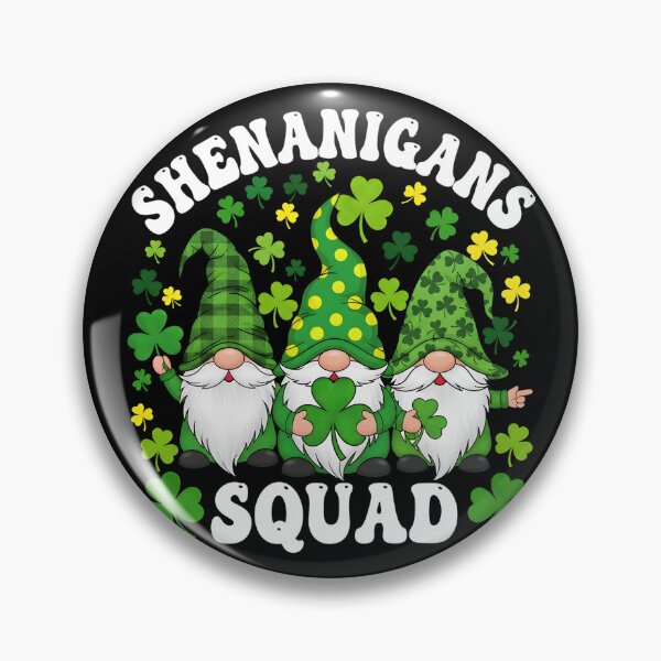 Item preview, St Patricks Day Gnomes Shenanigans Squad designed and sold by OlakunleOloroz.