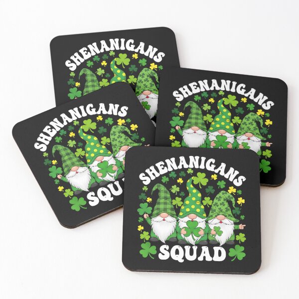 Item preview, St Patricks Day Gnomes Shenanigans Squad designed and sold by OlakunleOloroz.