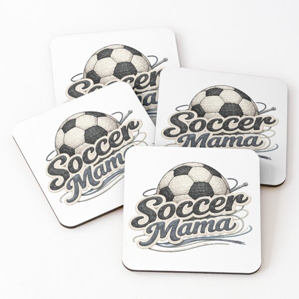 Item preview, Soccer Mama – Stitched Patch Style Soccer Mom Design designed and sold by VikArt7.