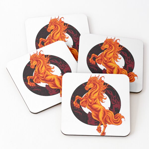 Item preview, The Fire Horse Year designed and sold by mushi27.