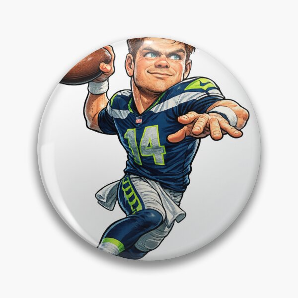 Item preview, Sam Darnold Caricature  designed and sold by voxvizion.