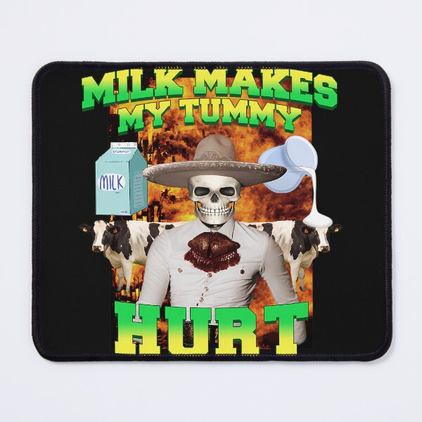 Item preview, Milk Makes My Tummy Hurt Lactose Intolerance designed and sold by Ellen2210.