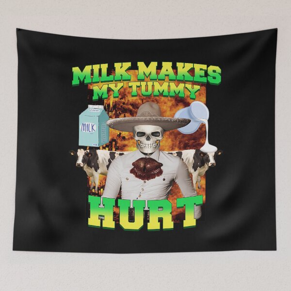 Item preview,  Milk Makes My Tummy Hurt Lactose Intolerance  designed and sold by Ellen2210.