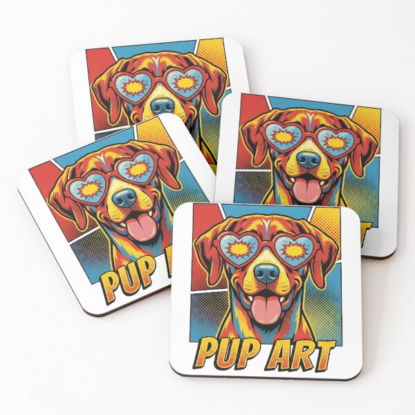 Artikelvorschau, Pop-Art-Pointer-Retro-Hund entworfen und verkauft von k3rstman1.